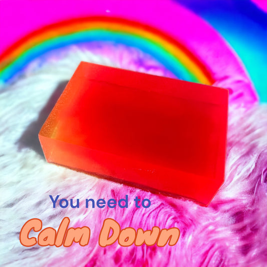 You Need to Calm Down Glycerin Soap